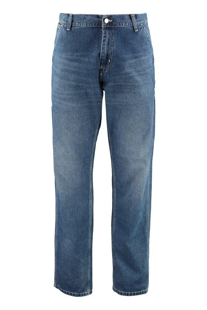 商品Carhartt|Carhartt WIP Rear Logo Patch Oversized Jeans,价格¥433,第1张图片