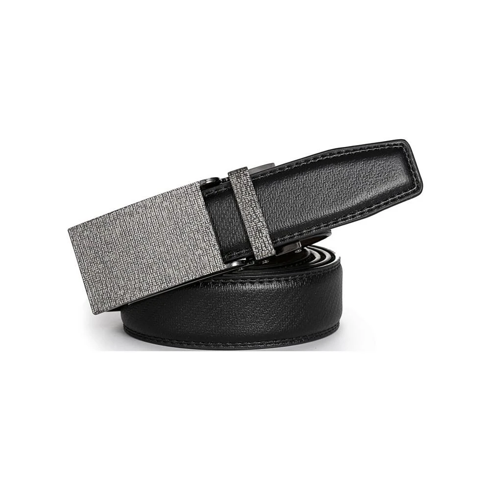 商品Mio Marino|Men's Linxx Designer Ratchet Leather Belt,价格¥187,第4张图片详细描述