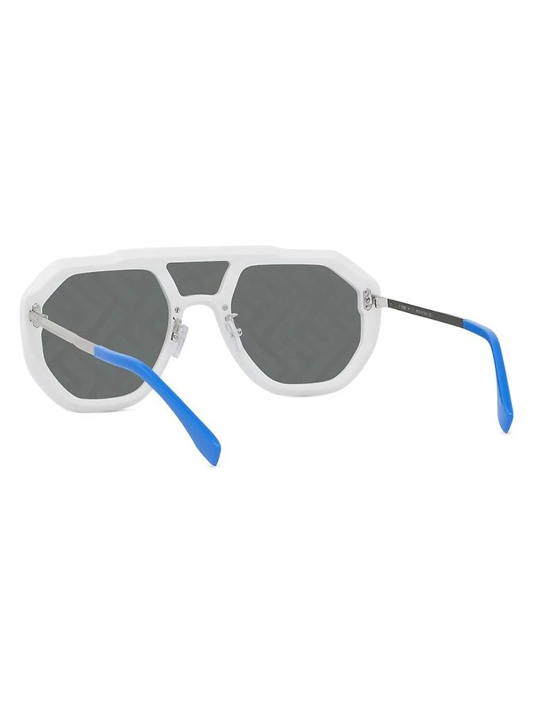 商品Fendi|Logo Pilot Mask Sunglasses,价格¥3915,第5张图片详细描述