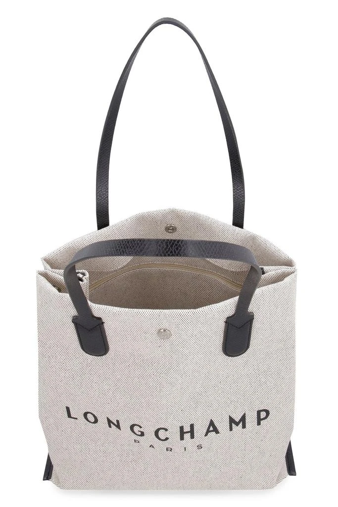 商品Longchamp|Longchamp Roseau L Logo Detailed Tote Bag,价格¥2468,第4张图片详细描述