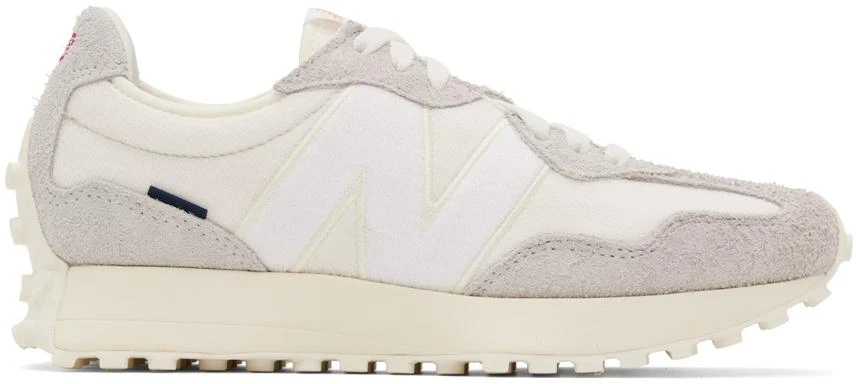 商品New Balance|Off-White & Gray 327 Sneakers,价格¥542,第1张图片
