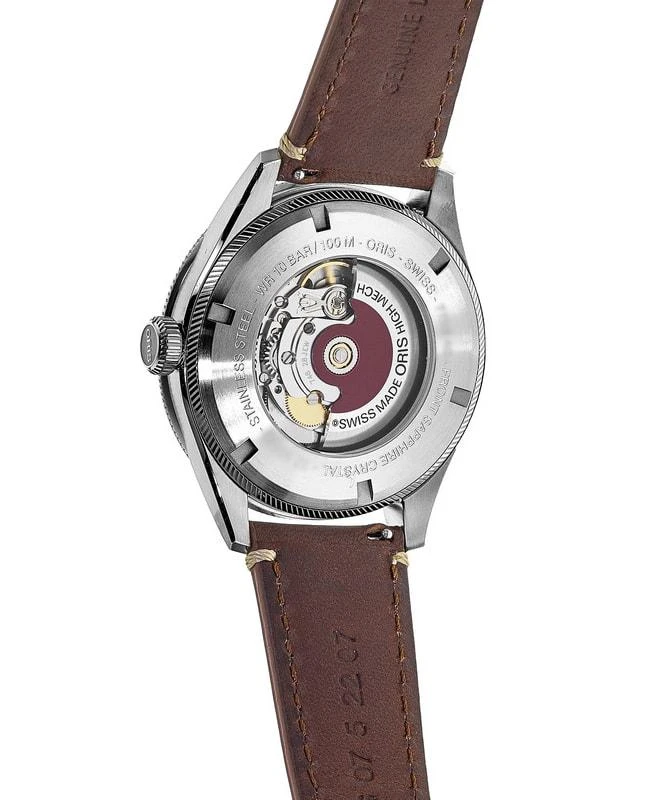 商品Oris|Oris Big Crown ProPilot Timer GMT Black Dial Brown Leather Strap Men's Watch 01 748 7756 4064-07 5 22 07LC,价格¥7109,第2张图片详细描述