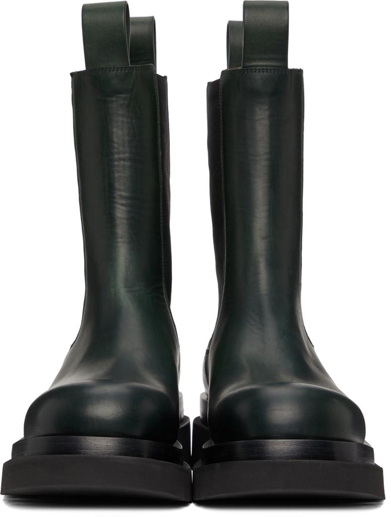 Green Lug Chelsea Boots商品第2张图片规格展示