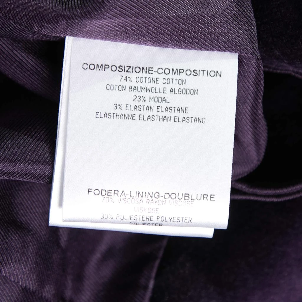 Gucci Purple Velvet Knee-Length Pencil Skirt S 商品