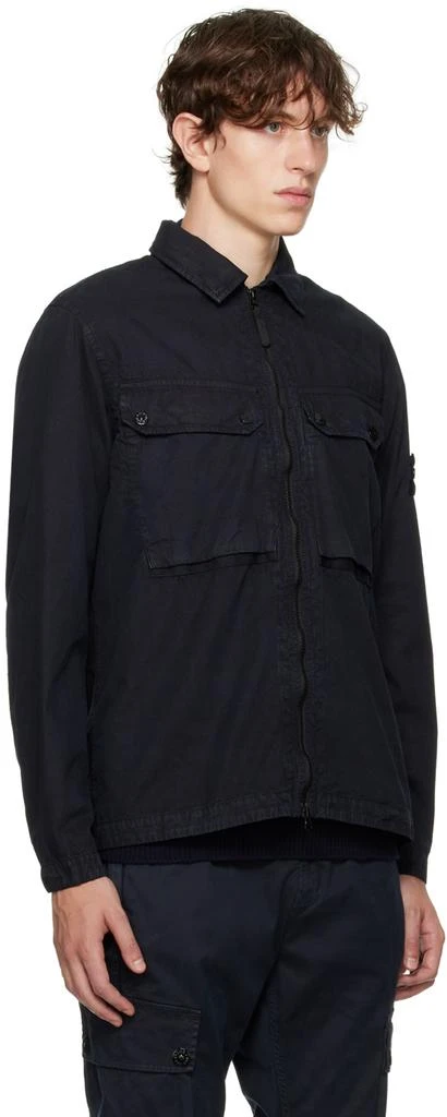 商品Stone Island|Navy Faded Jacket,价格¥2077,第2张图片详细描述