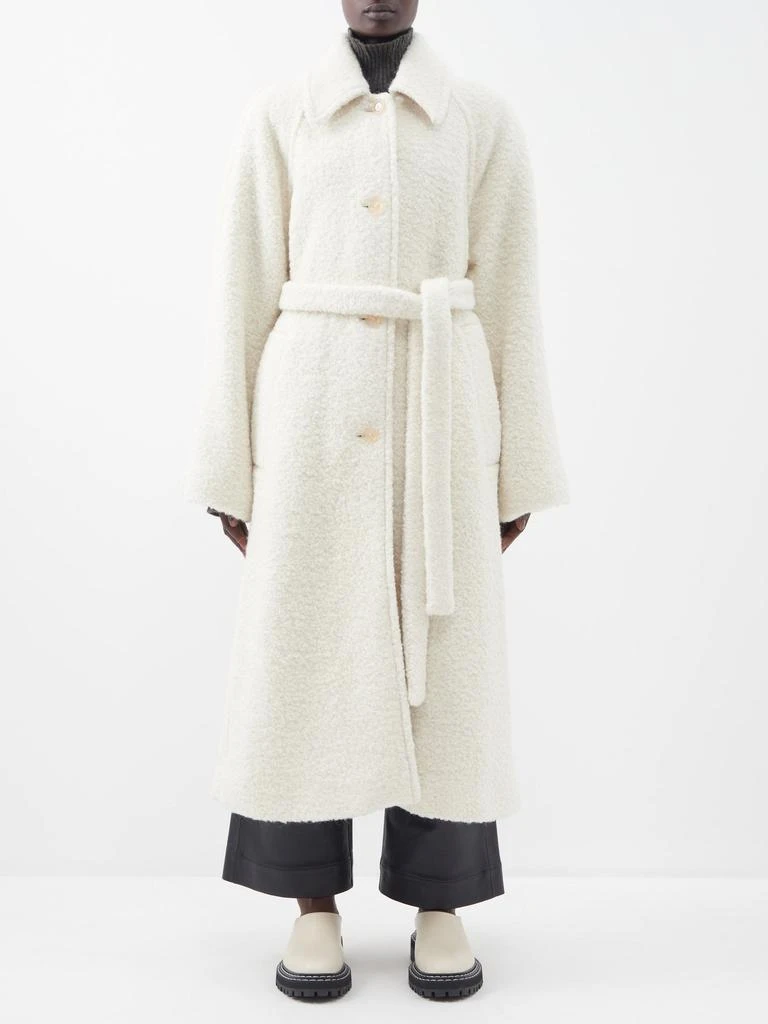 商品Acne Studios|Olaura belted bouclé coat,价格¥10881,第1张图片