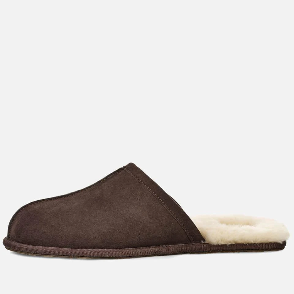 商品UGG|UGG MEN'S SCUFF SUEDE SHEEPSKIN SLIPPERS - ESPRESSO,价格¥849,第4张图片详细描述