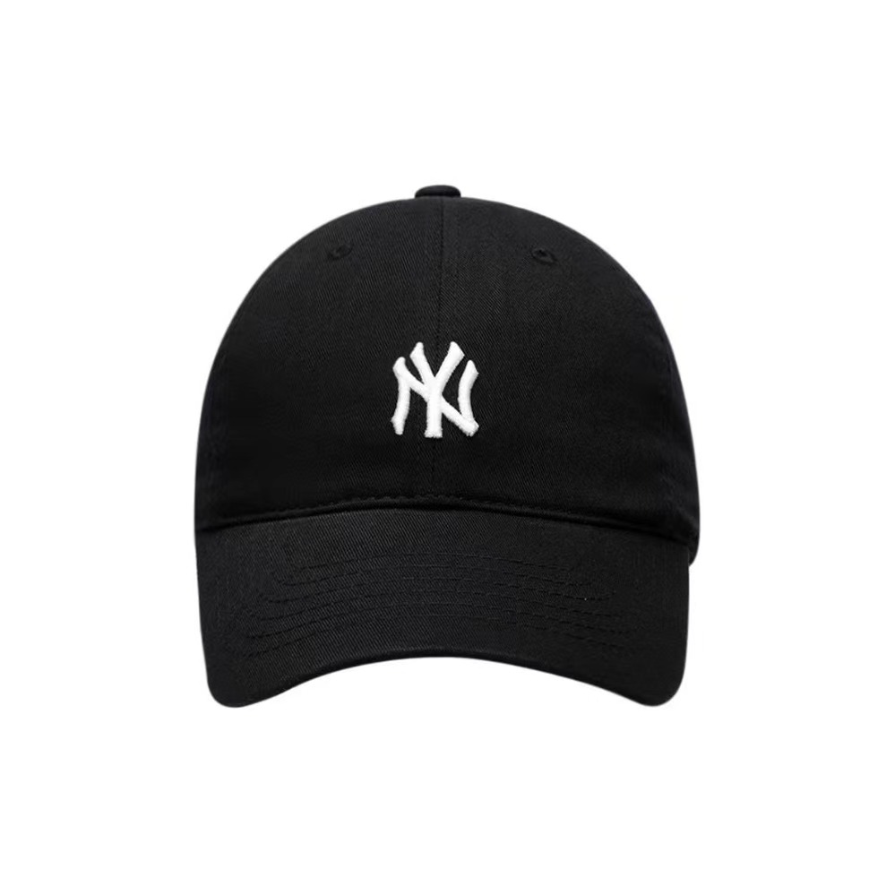 【享贝家】（国内现货）MLB美联棒 黑色白NY小标 棒球帽 男女同款 黑色 3ACP7701NK0030-50BKS-FREE G-LY商品第2张图片规格展示