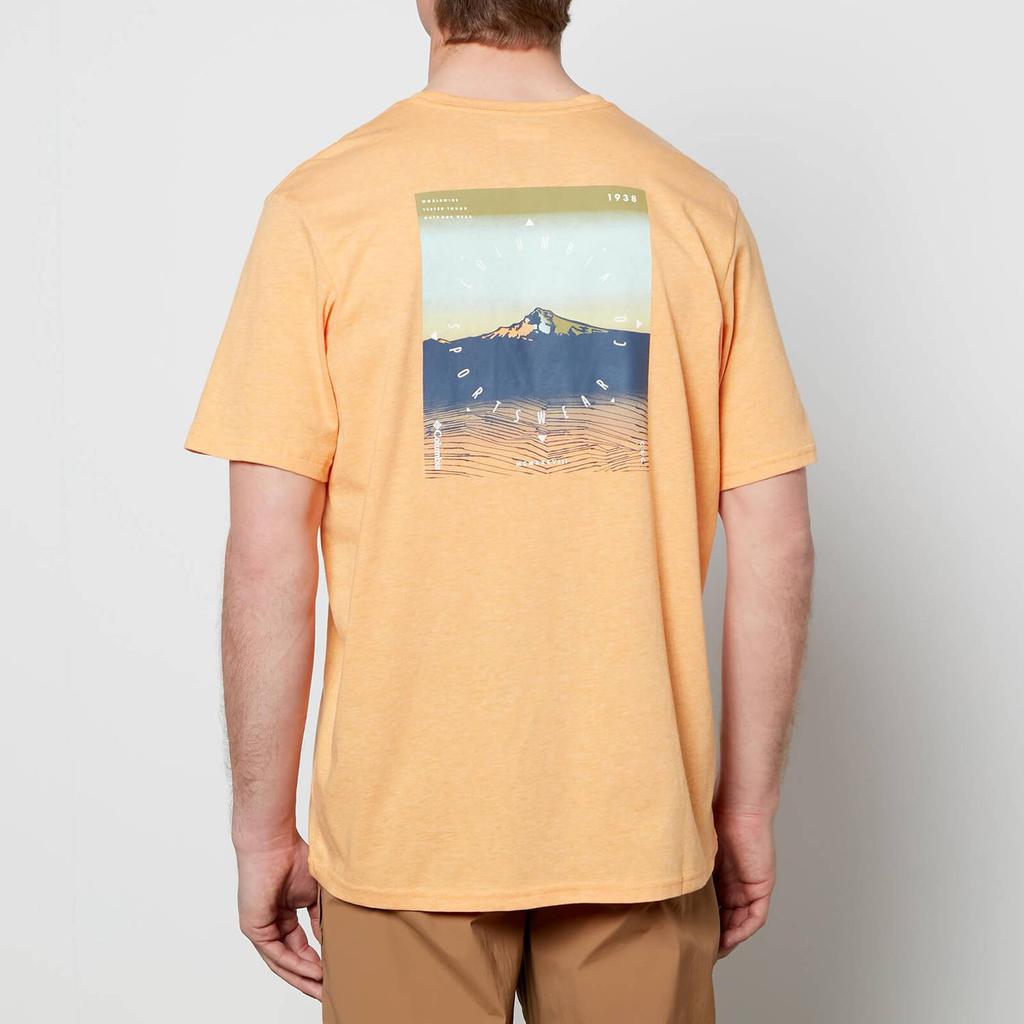 Columbia Men's High Dune Graphic T-Shirt Ii - Mango Heather/True商品第2张图片规格展示