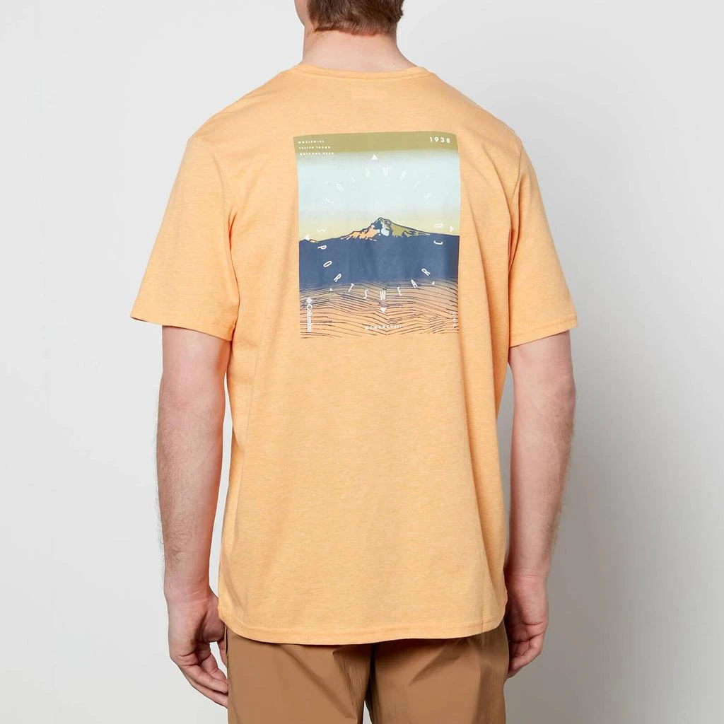 商品Columbia|Columbia Men's High Dune Graphic T-Shirt Ii - Mango Heather/True,价格¥48,第2张图片详细描述