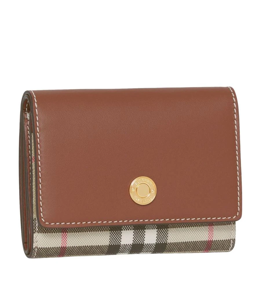 商品Burberry|Small Check Folding Wallet,价格¥3774,第2张图片详细描述