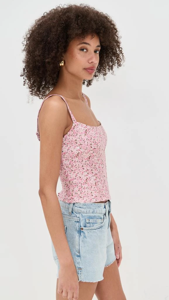 商品Reformation|Hattie Linen Top,价格¥1118,第3张图片详细描述