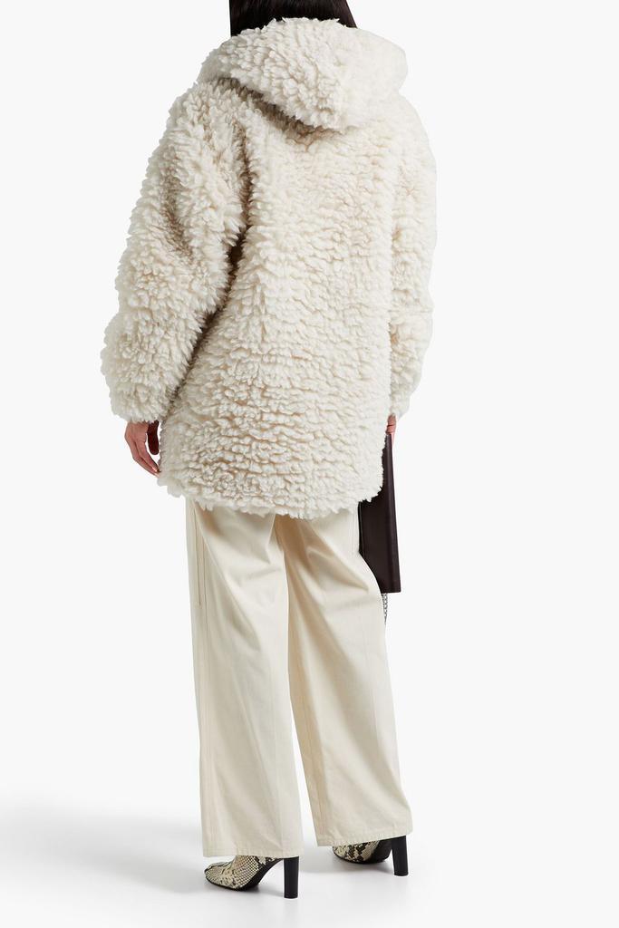 商品Helmut Lang|Faux shearling hooded coat,价格¥1356,第1张图片