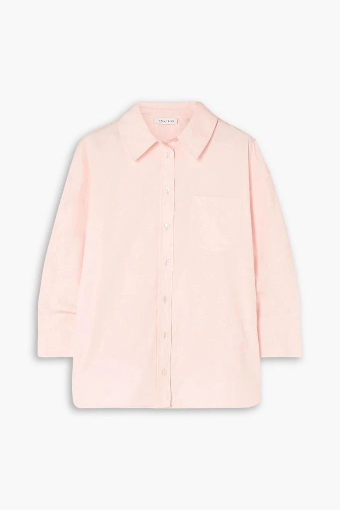 商品ANINE BING|Cotton-poplin shirt,价格¥750,第1张图片