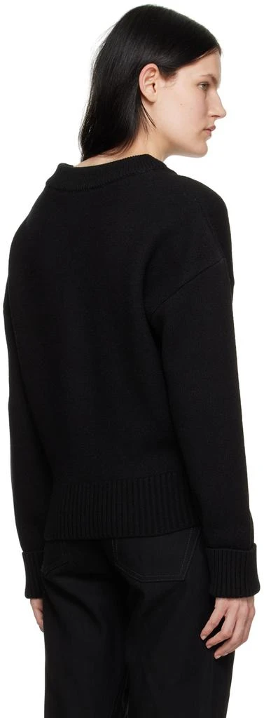 商品AMI|Black Ami De Cœur Cardigan,价格¥2342,第3张图片详细描述