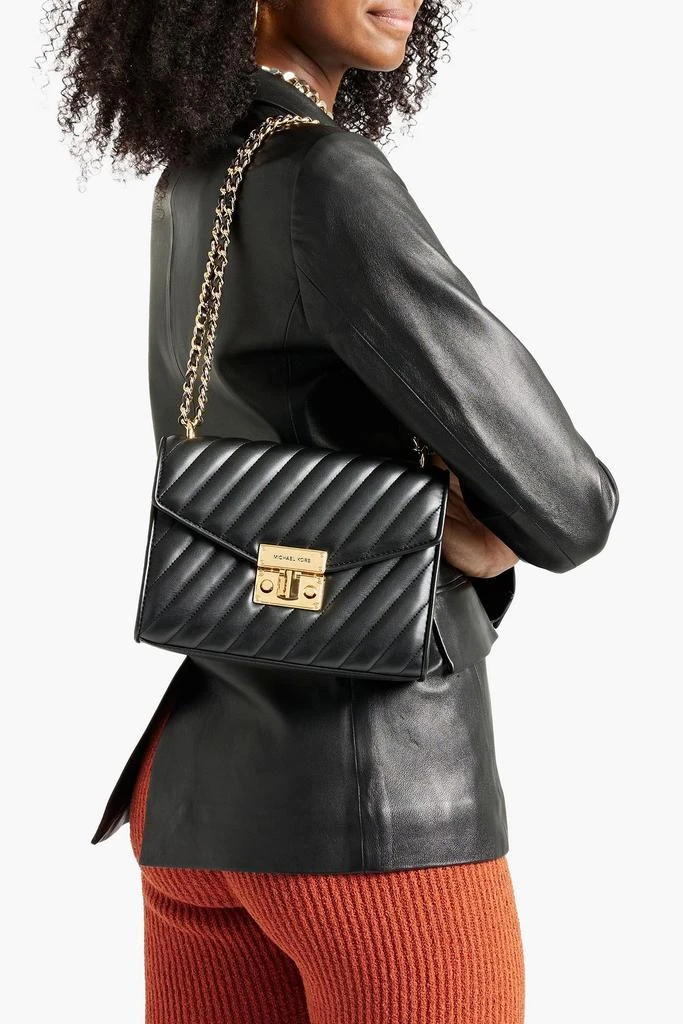 商品Michael Kors|Rose quilted faux leather shoulder bag,价格¥1077,第2张图片详细描述