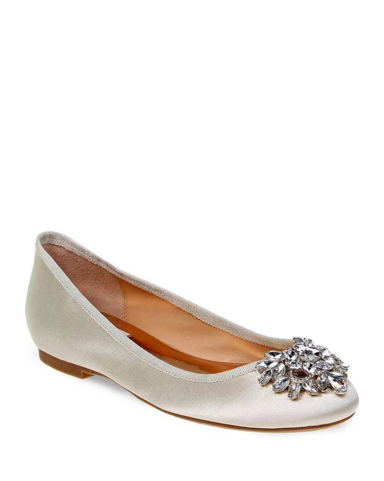 商品Badgley Mischka|仿珠宝钻饰平底鞋,价格¥537,第1张图片