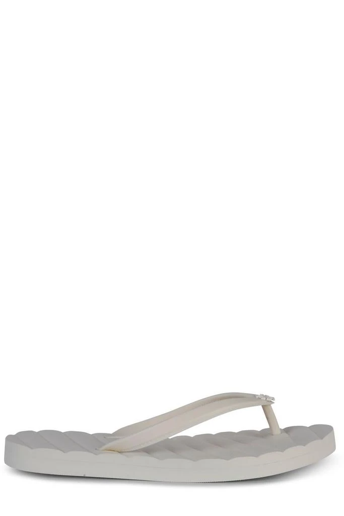 商品Tory Burch|Tory Burch Kira Logo Detailed Flip Flops,价格¥508,第1张图片