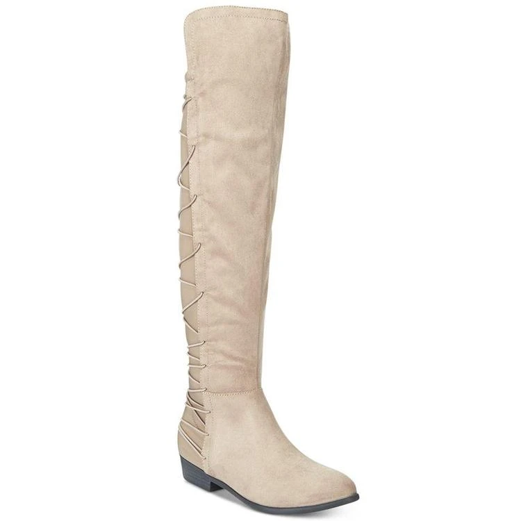 商品Material Girl|Calyn Over-the-Knee Stretch Boots, Only at Macy's,价格¥266,第2张图片详细描述