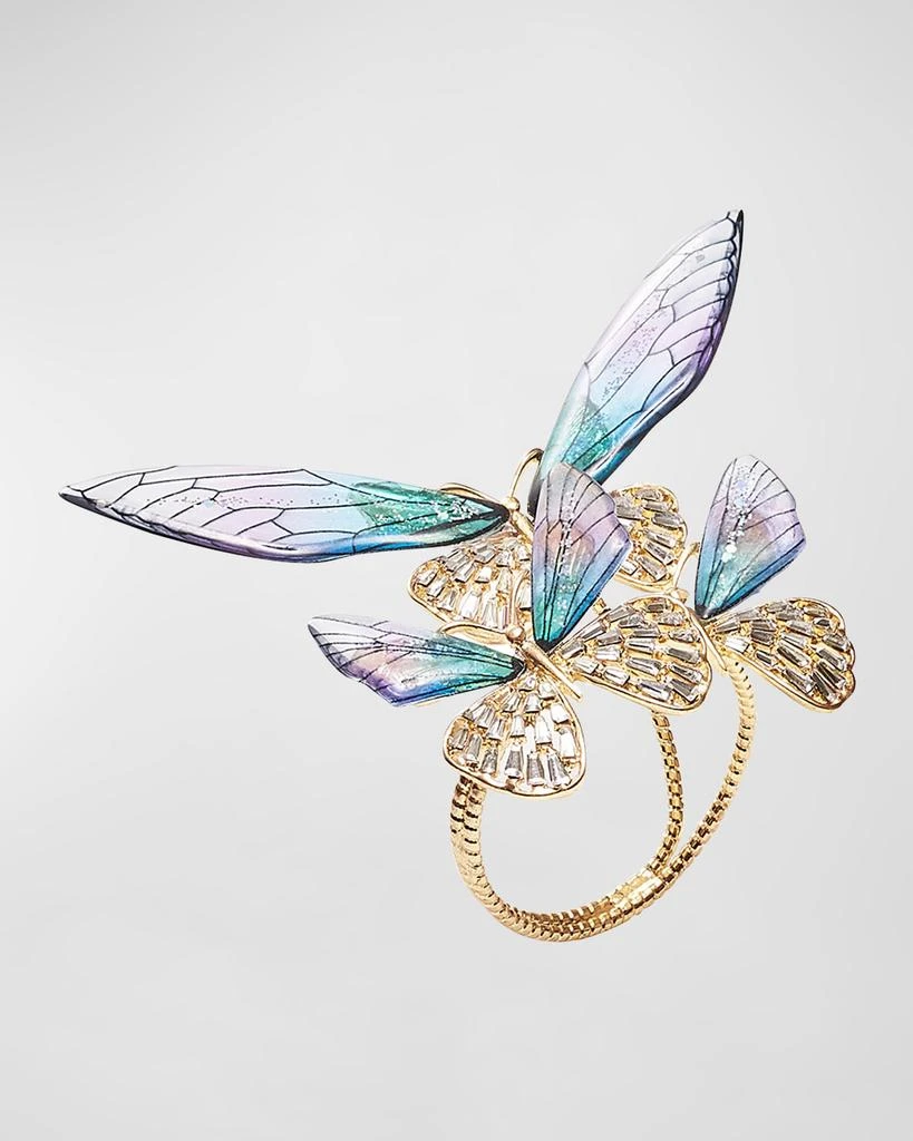 商品Kim Seybert|Flutter Napkin Rings, Set of 4,价格¥1205,第1张图片