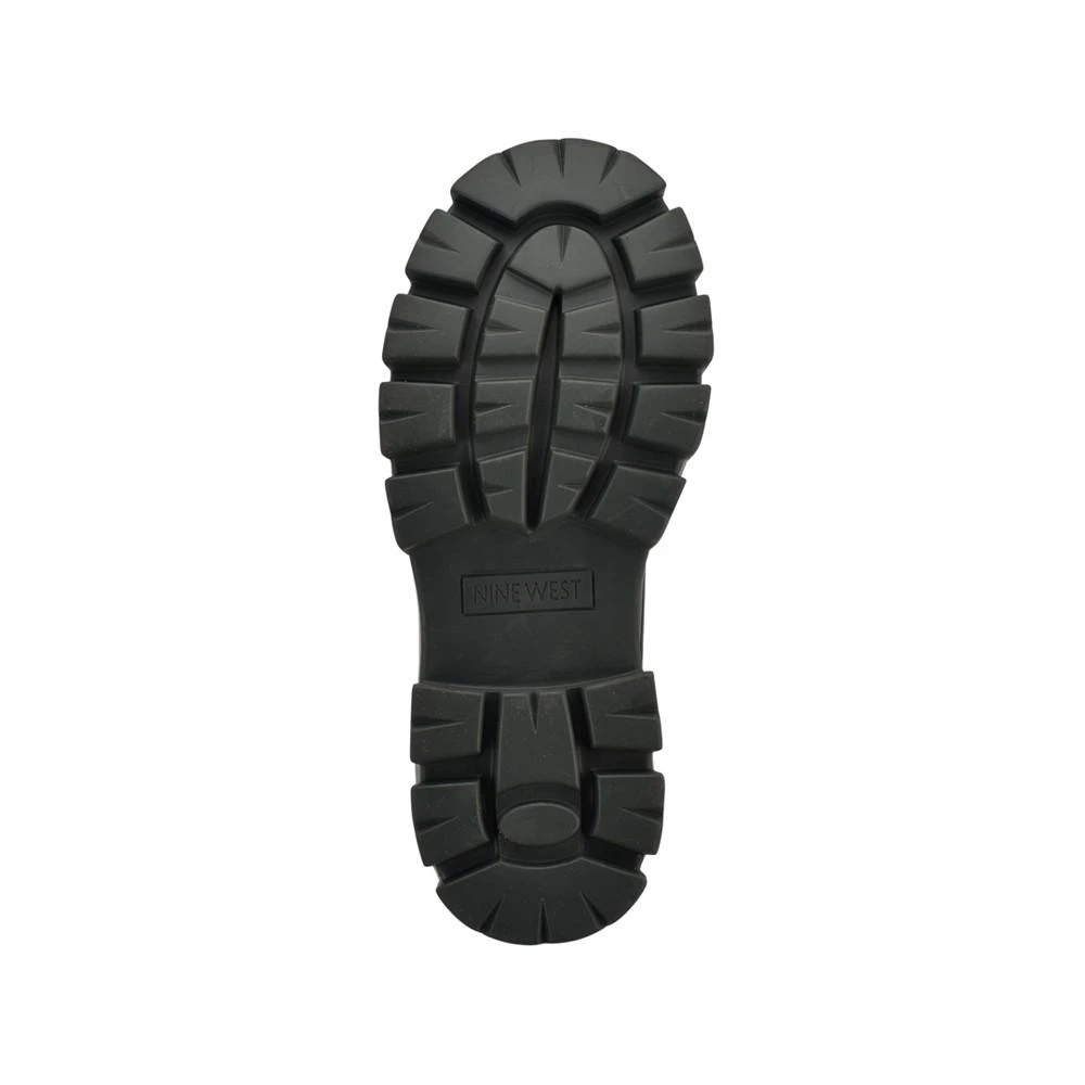 商品Nine West|Women's Obri Lug Sole Lace Up Booties,价格¥373,第5张图片详细描述
