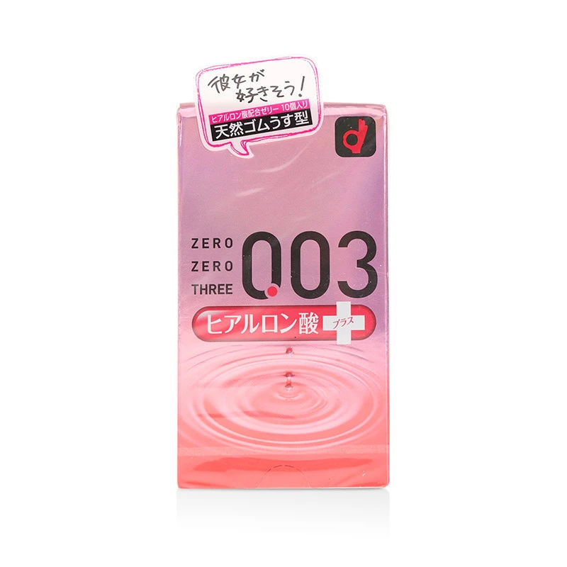 Okamoto 冈本 003玻尿酸透明质酸超润滑避孕套 10只装 商品