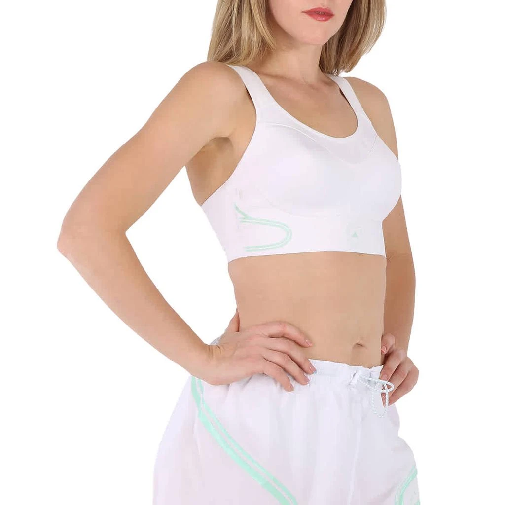 商品Adidas|Adidas by Stella McCartney True Pace Sport Bra in White, Size Small,价格¥215,第1张图片