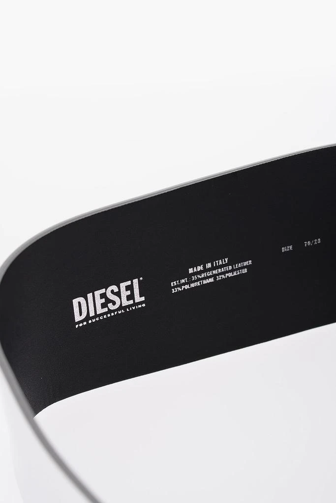 商品Diesel|B-1Dr 80 Oval Belt With Mirror Effect,价格¥1771,第3张图片详细描述