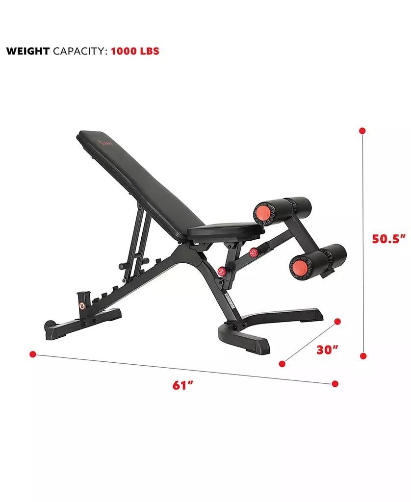 Fully Adjustable Power Zone Utility Heavy Duty Weight Bench with 500 lb Max Weight – SF-BH6920, Black 商品