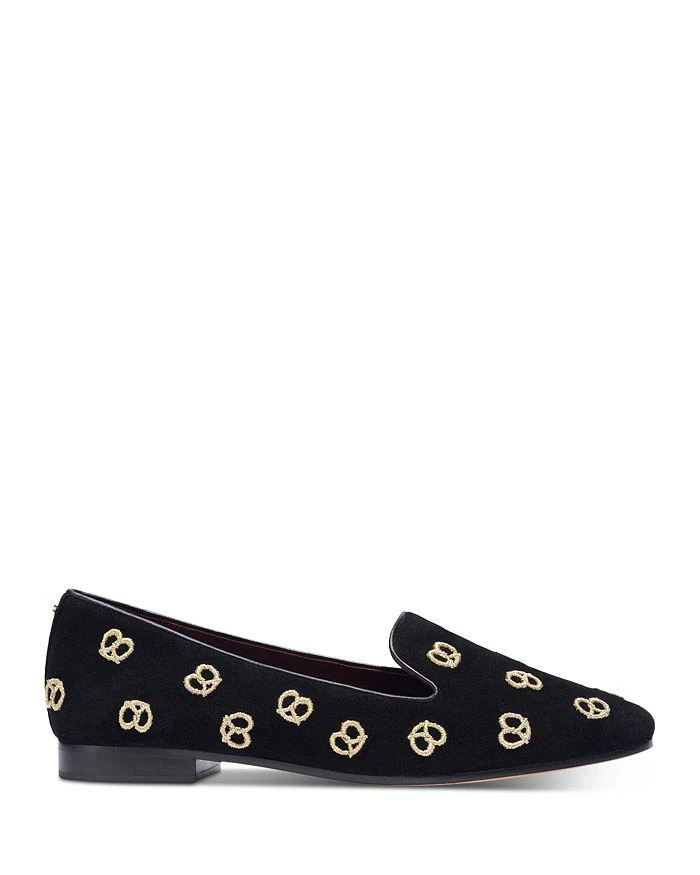 商品Kate Spade|Women's Lounge Mini Pretzel Flat Loafers,价格¥898,第2张图片详细描述