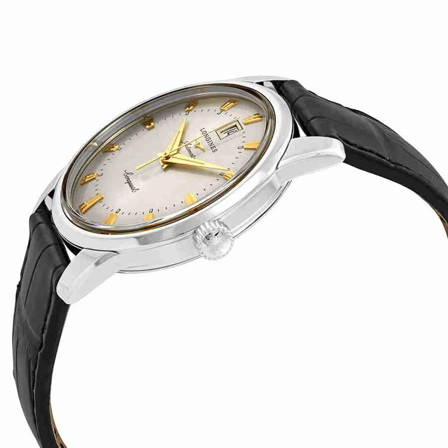 商品Longines|Heritage Automatic Silver Dial Men's Watch L1.645.4.75.4,价格¥13424,第2张图片详细描述