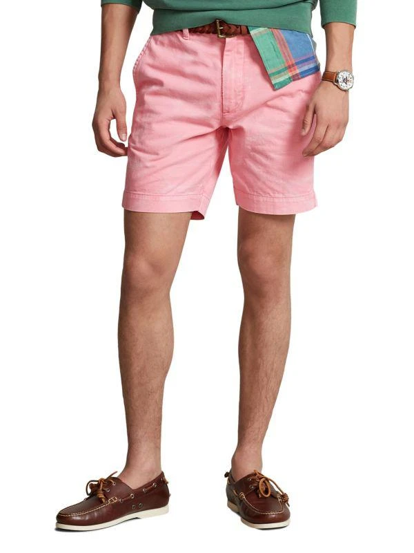 商品Ralph Lauren|Solid Twill Shorts,价格¥121,第1张图片