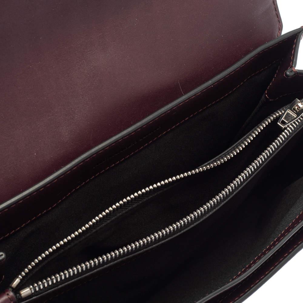 Alexander Wang Dark Plum Leather Prisma Envelope Shoulder Bag商品第8张图片规格展示
