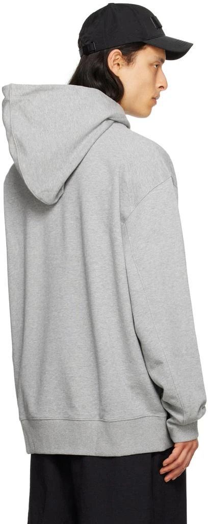 商品Y-3|Gray Loose Hoodie,价格¥1033,第3张图片详细描述