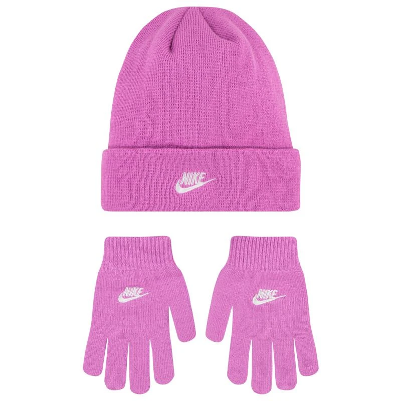 商品NIKE|Nike Futura Beanie & Glove Set - Girls' Infant,价格¥93,第1张图片