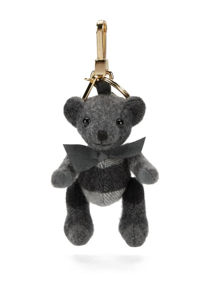 商品Burberry|Burberry - Thomas House Check Cashmere Bear Keychain,价格¥1120,第1张图片