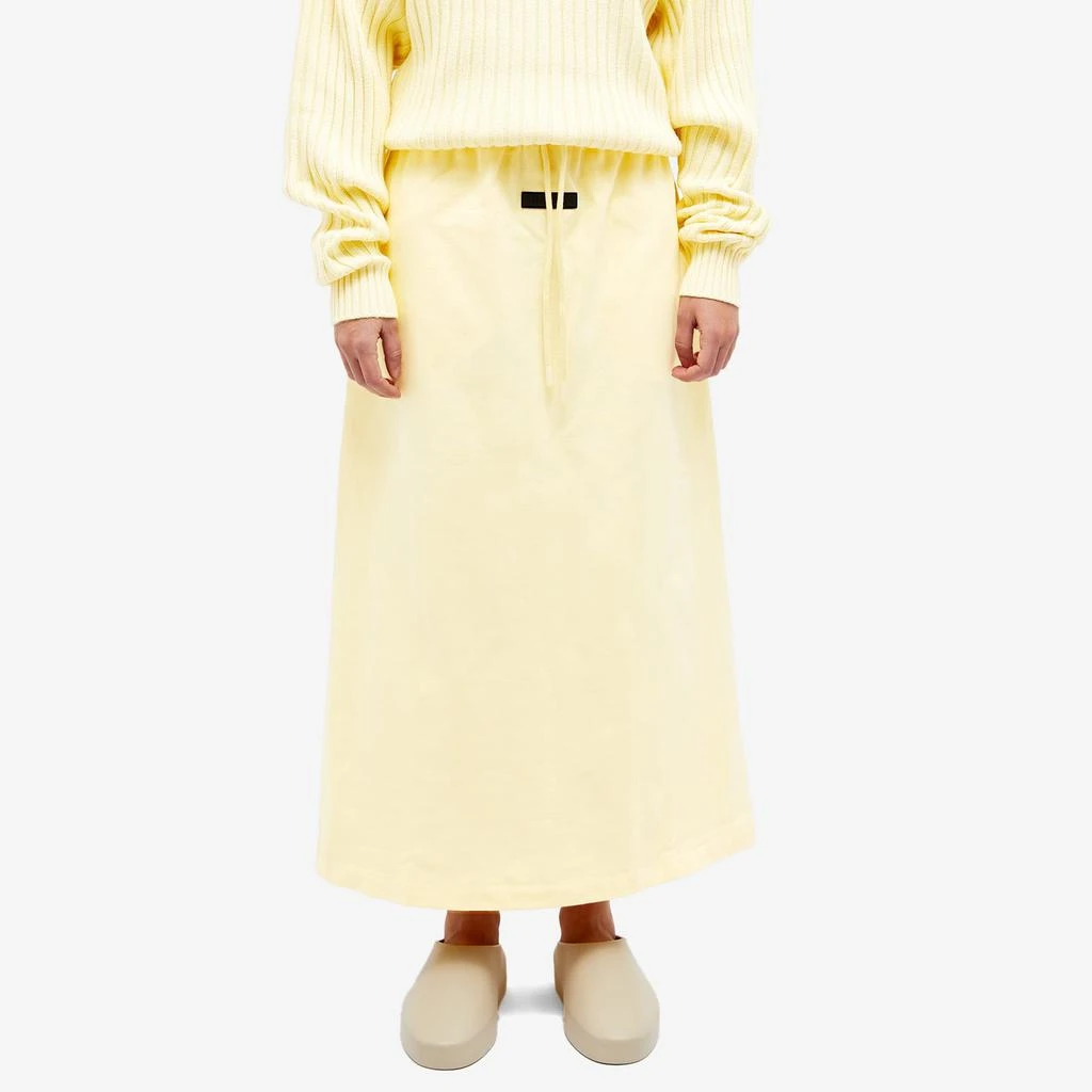 商品Essentials|Fear of God ESSENTIALS Long Skirt - Garden Yellow,价格¥480,第2张图片详细�描述