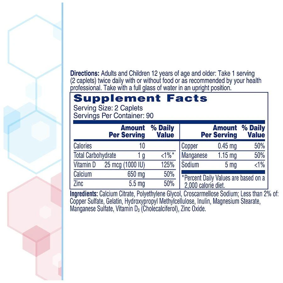商品Citracal|Maximum Plus Calcium Supplement + D3 Coated Caplets,价格¥163,第4张图片详细描述