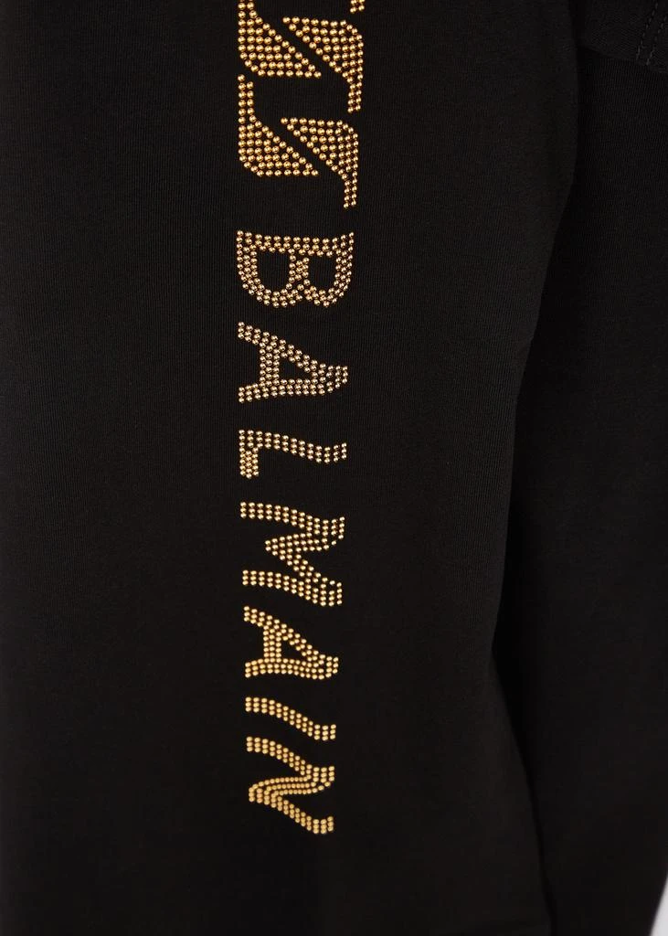 商品Balmain|KIDS Black stud-embellished cotton T-shirt (12-14 years),价格¥774,第2张图片详细描述