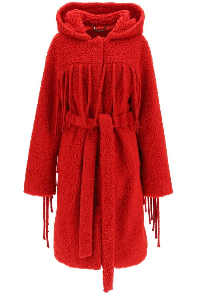 商品Stella McCartney|Stella McCartney Fringed Teddy Coat,价格¥10005,第1张图片