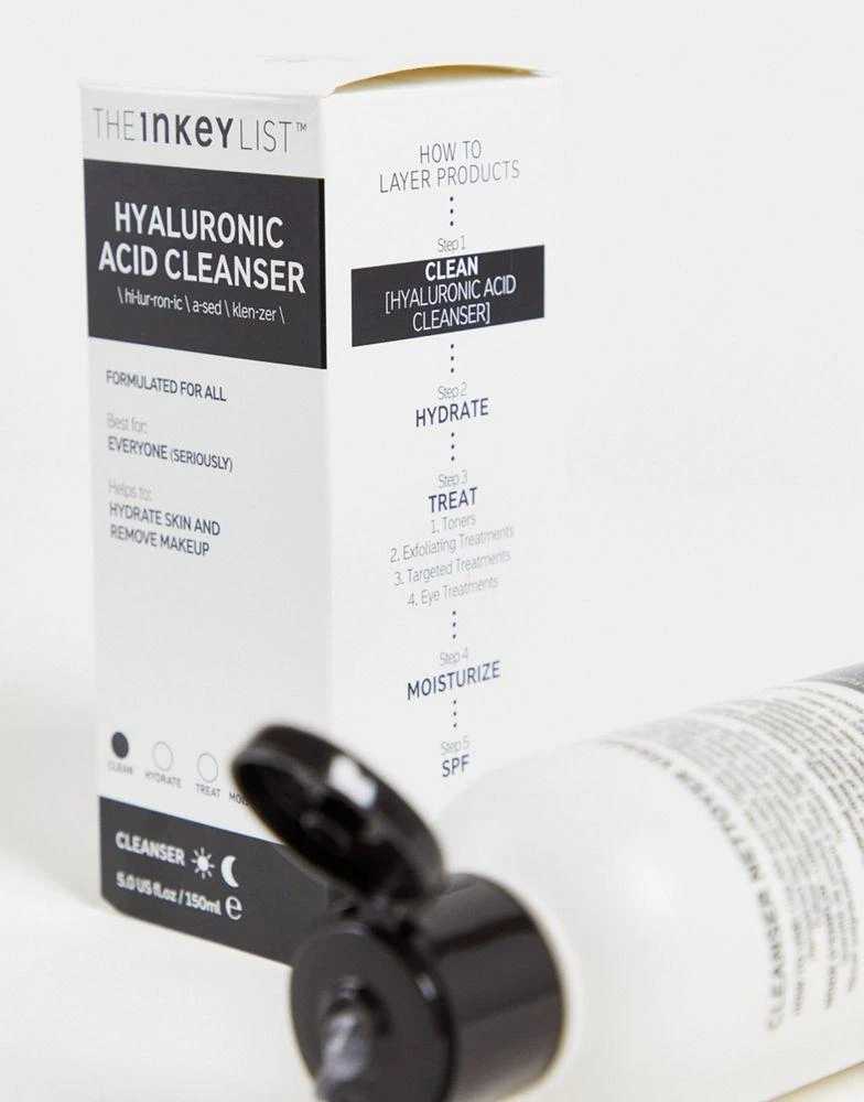 商品THE INKEY LIST|The INKEY List Hyaluronic Acid Cleanser 150ml,价格¥92,第3张图片详细描述