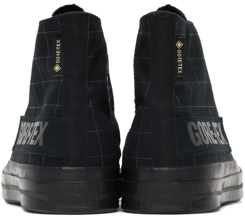 商品Converse|Black Gore-Tex Check Chuck 70 Hi Sneakers,价格¥423,第4张图片详细描述