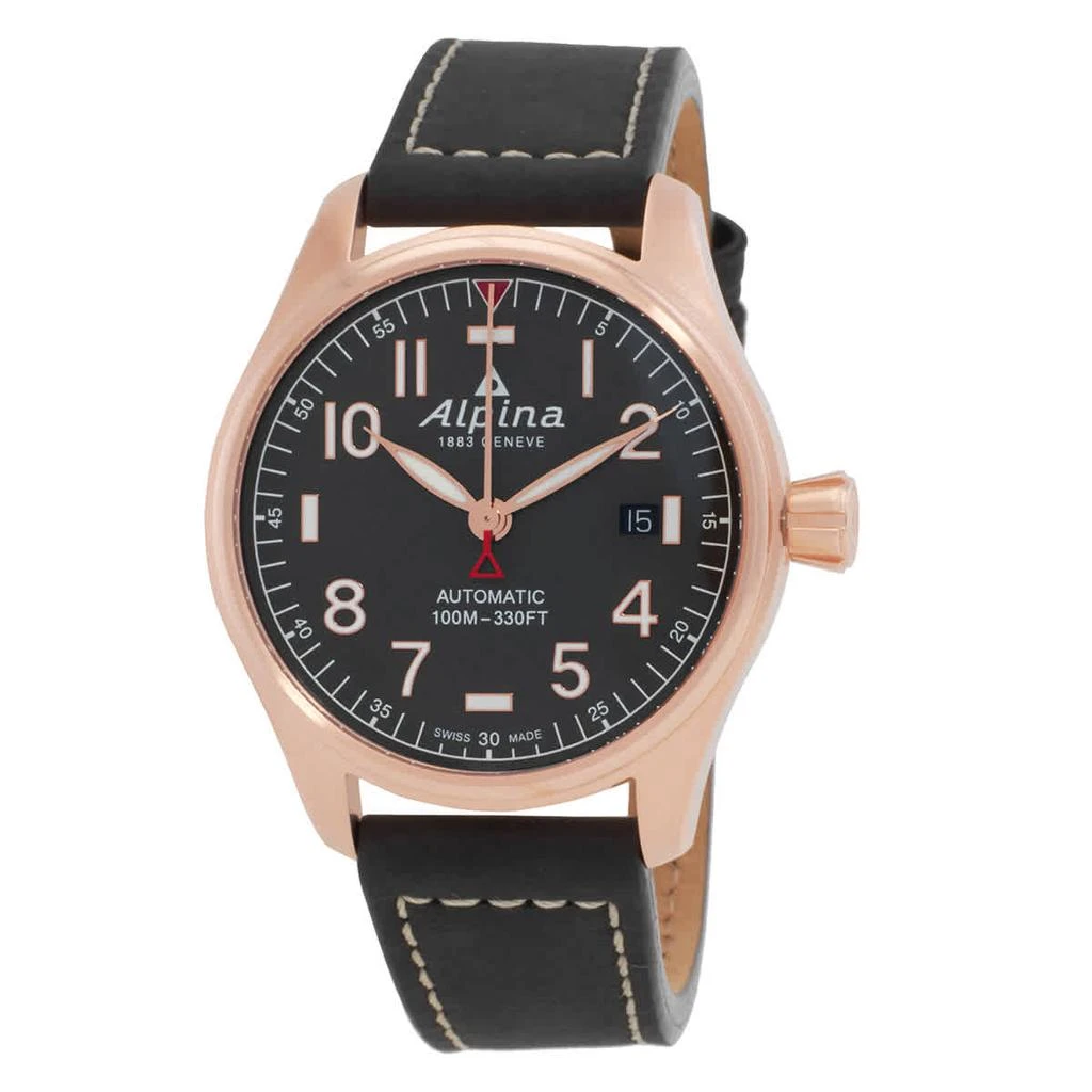 商品Alpina|Startimer Pilot Automatic Black Dial Men's Watch AL-525G3S4-SR,价格¥5583,第1张图片