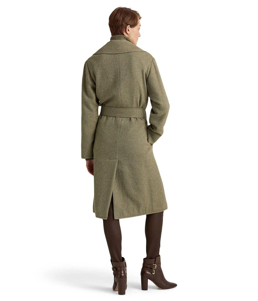 商品Ralph Lauren|Wool Tweed Wrap Coat,价格¥3679,第2张图片详细描述