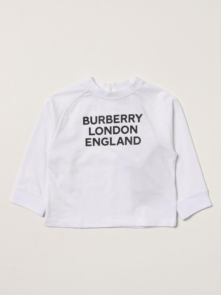 Burberry cotton t-shirt with logo商品第1张图片规格展示