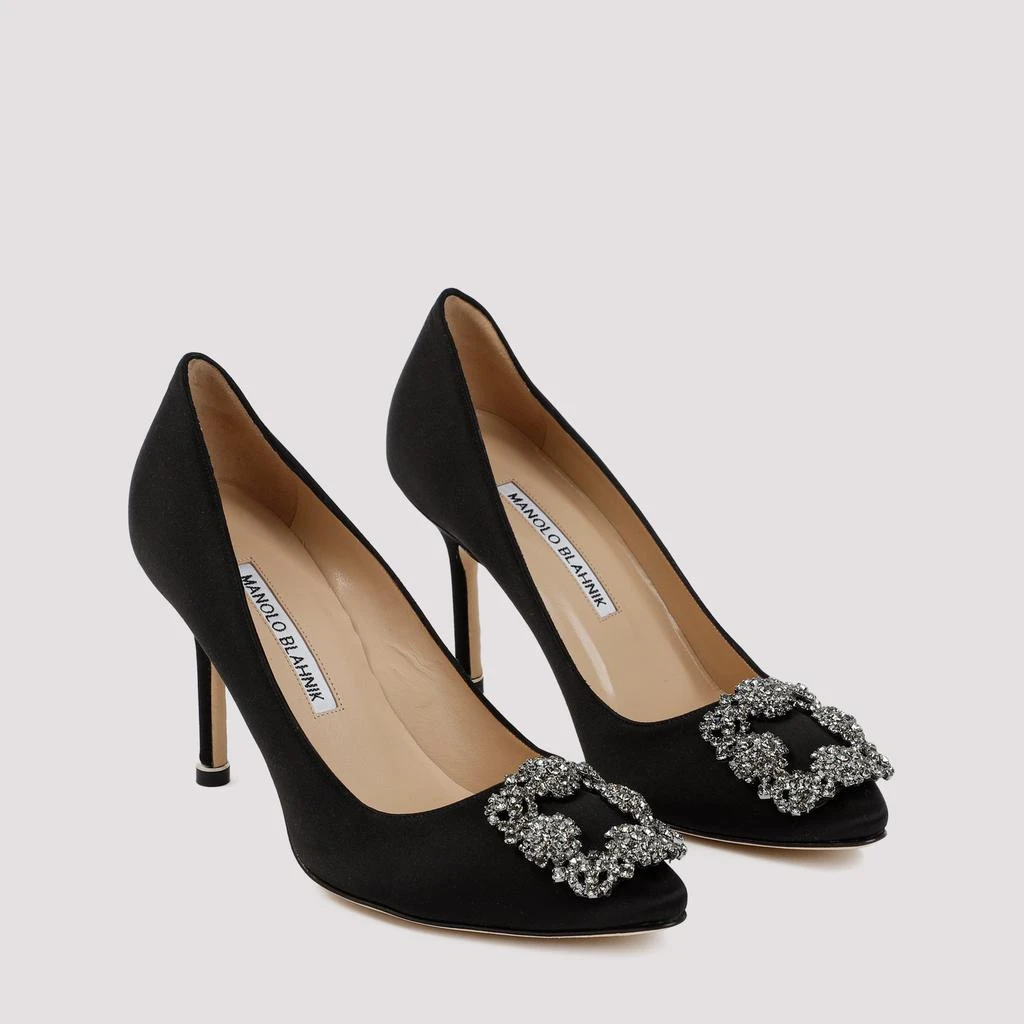商品Manolo Blahnik|MANOLO BLAHNIK  HANGISI PUMPS SHOES,价格¥6002,第3张图片详细描述