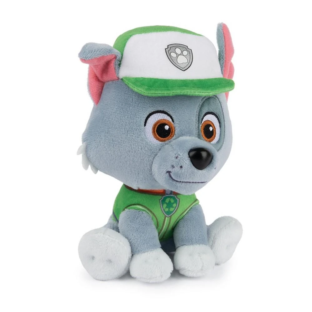 商品Paw Patrol|Rocky in Signature Recycling Uniform Plush Toy, Stuffed Animal, 6",价格¥67,第2张图片详细描述