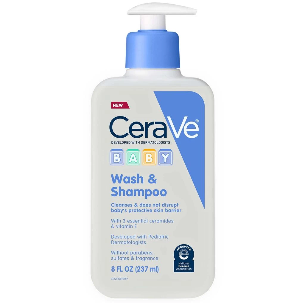 商品CeraVe|CeraVe Baby Wash and Shampoo,价格¥84,第1张图片