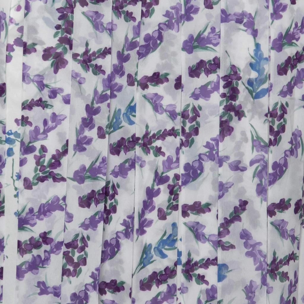 商品[二手商品] Max Mara|Max Mara White Floral Printed Georgette Oreste Maxi Skirt M,价格¥809,第3张图片详细描述