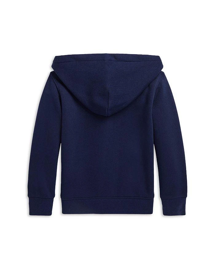 商品Ralph Lauren|Boys' Logo Fleece Full-Zip Hoodie - Little Kid,价格¥222,第5张图片详细描述